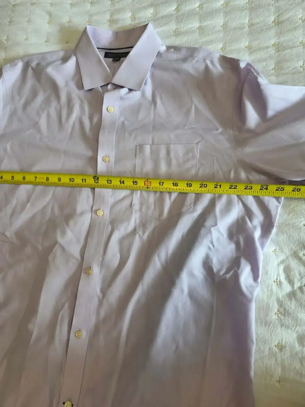 Banana Republic Non-Iron Classic Fit Dress Shirt Lavender XL